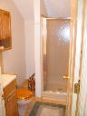 Upstairs Bathroom. Includes towels and other misc bathroom items.