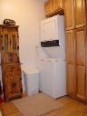 Washer and Dryer in the Laundry Area.