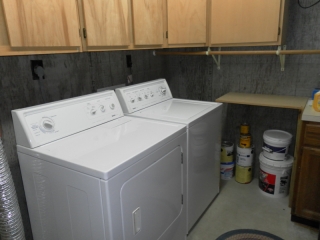 Laundry room.